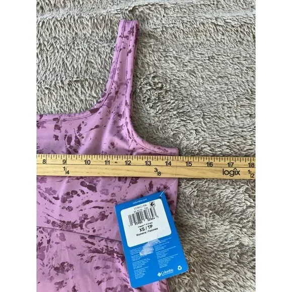 NWT Columbia PFG Freezer III  Women's Dress Coral Beachy Purple  UPF Stretch - Picture 3 of 16